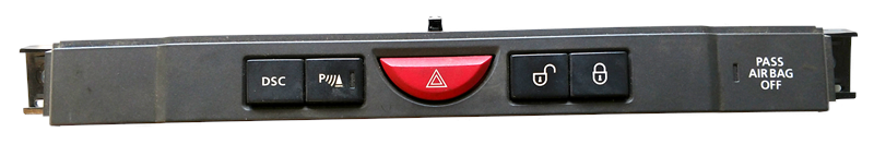 Range Rover parts switch panel with hazard light and door lock functions