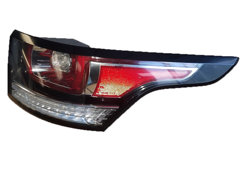 Range Rover tail light assembly with red and clear lens for rear vehicle lighting replacement