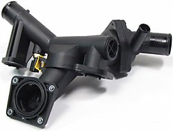 Range Rover Thermostat Housing Assembly replacement part for vehicle cooling system