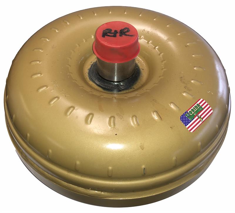 LR3 Torque Converter part in gold with red cap and American flag sticker for vehicle use