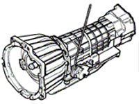 Range Rover Transmission Assembly detailed view showing internal components for vehicle repair