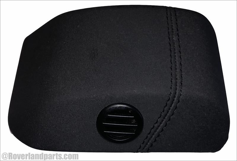 Land Rover Discovery Sport Parts black trim molding with detailed stitching and vent