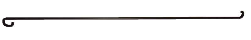 Discovery hood support rod metal bar for vehicle hood lift and stability