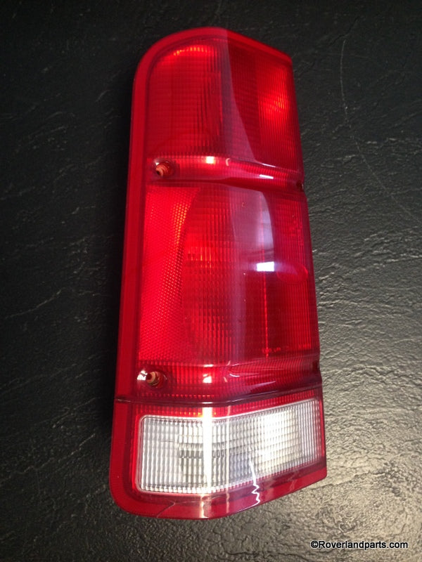 Discovery Parts red and white replacement tail light for vehicle rear