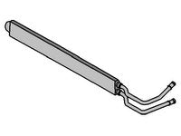 Range Rover cooler part for engine cooling system with dual pipe connections