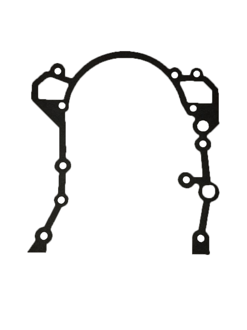 Discovery Parts black rubber Cover Gasket with multiple holes for engine sealing