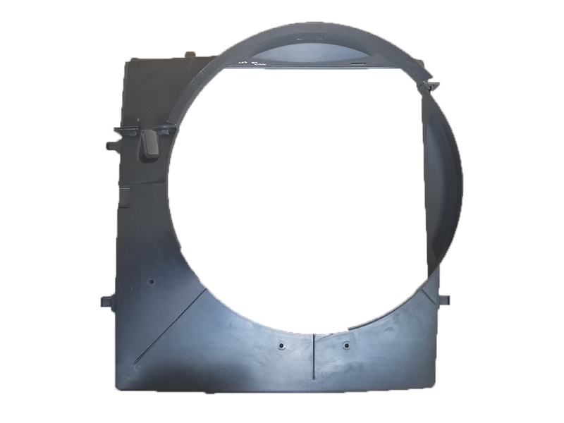 Range Rover LR3 and LR4 Fan Shroud replacement part in black plastic for engine cooling