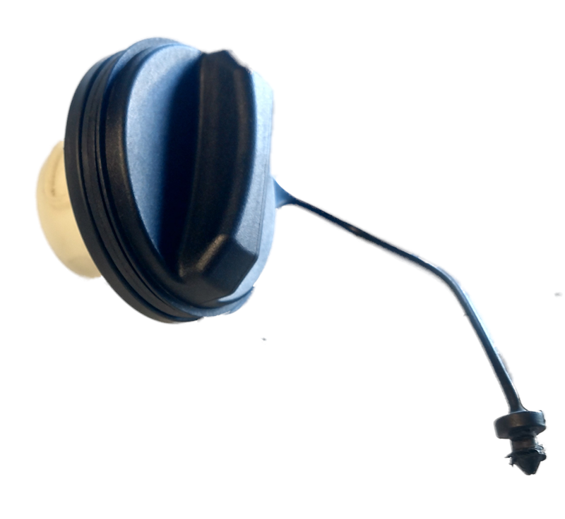 LR4 Gas Cap for LR3 and LR4 Parts with attached tether and black grip handle