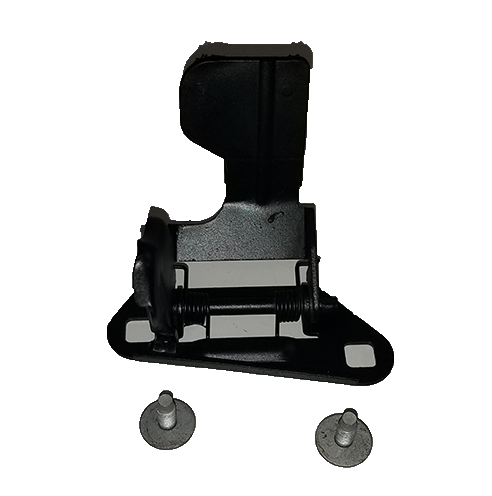 Black metal Hood Hook for LR3 and LR4 parts with bolts for secure mounting