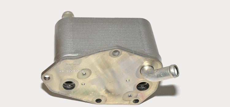 LR2 Parts oil cooler metal component for engine cooling system replacement