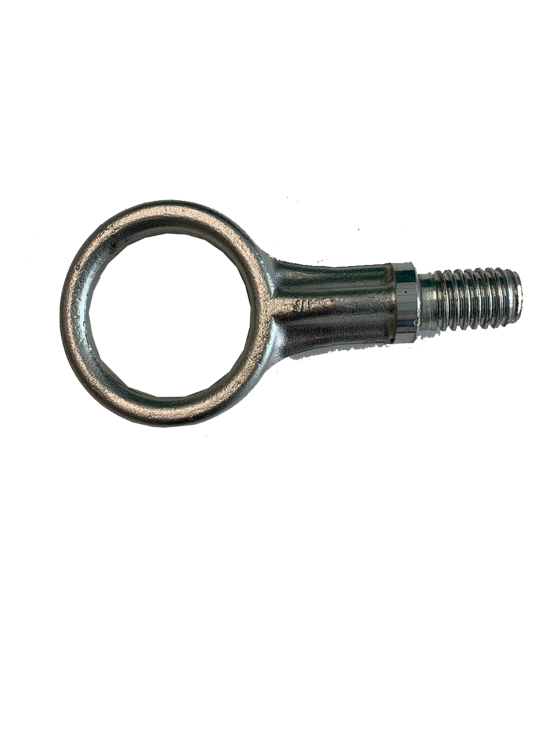 Range Rover Tow Hook replacement bolt in chrome steel eyelet for towing recovery and OEM fitment