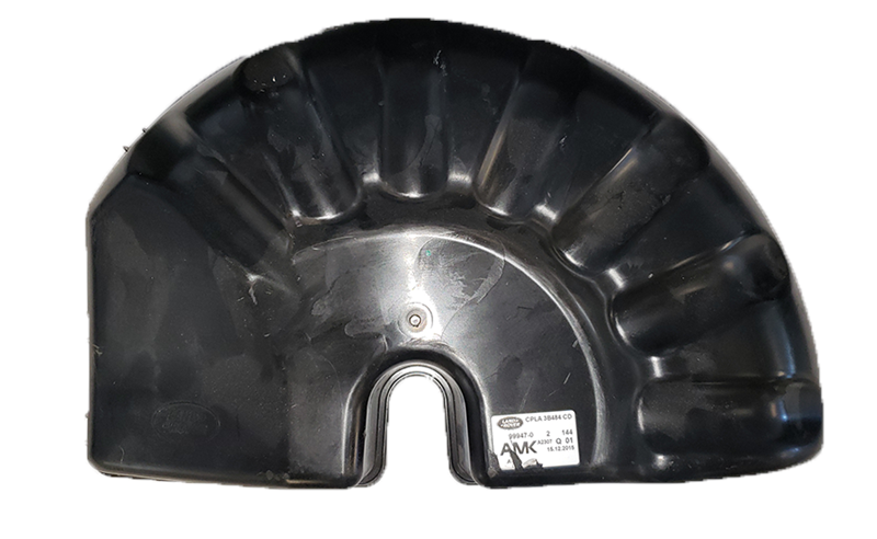 Black Upper Cover for Land Rover Range Rover LR3 and LR4 parts with durable plastic material