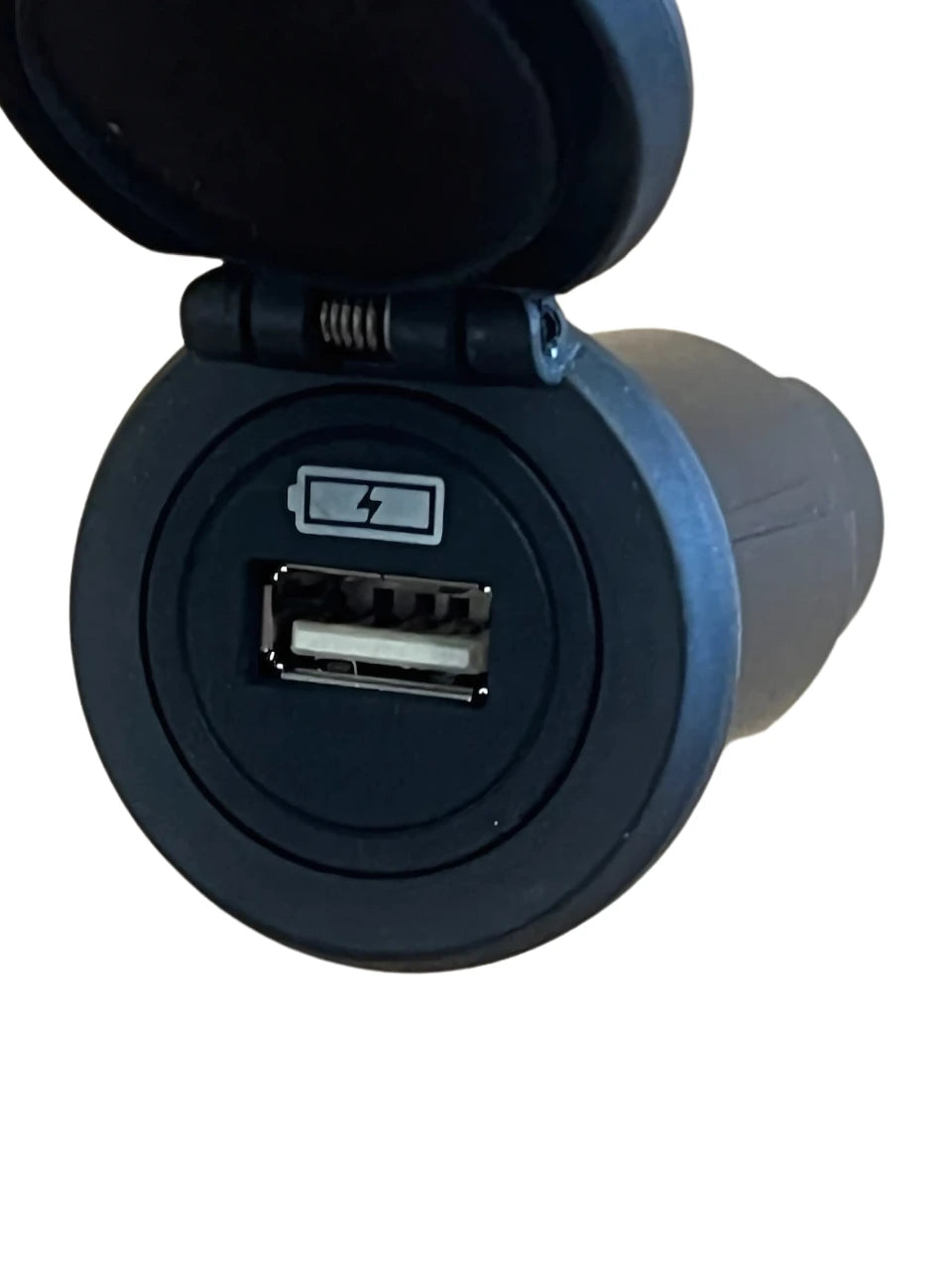 Roverland Parts USB Power Outlet Port for Range Rover with protective flip cover