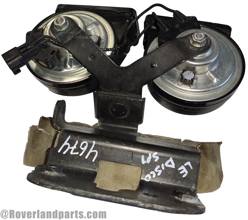 Land Rover Discovery Sport parts dual circular metal vehicle horn with mounting bracket