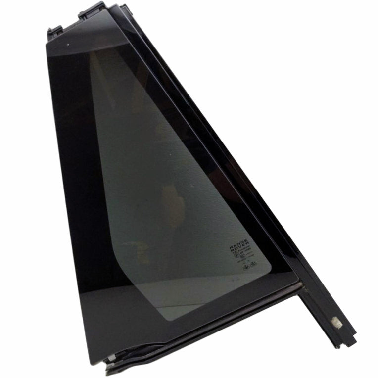 Land Rover Range Rover Parts Vent Window Assembly with tinted glass and mounting frame
