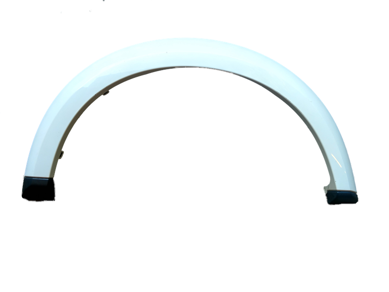 White Fender Flare for LR3 and LR4 vehicle parts with black end caps